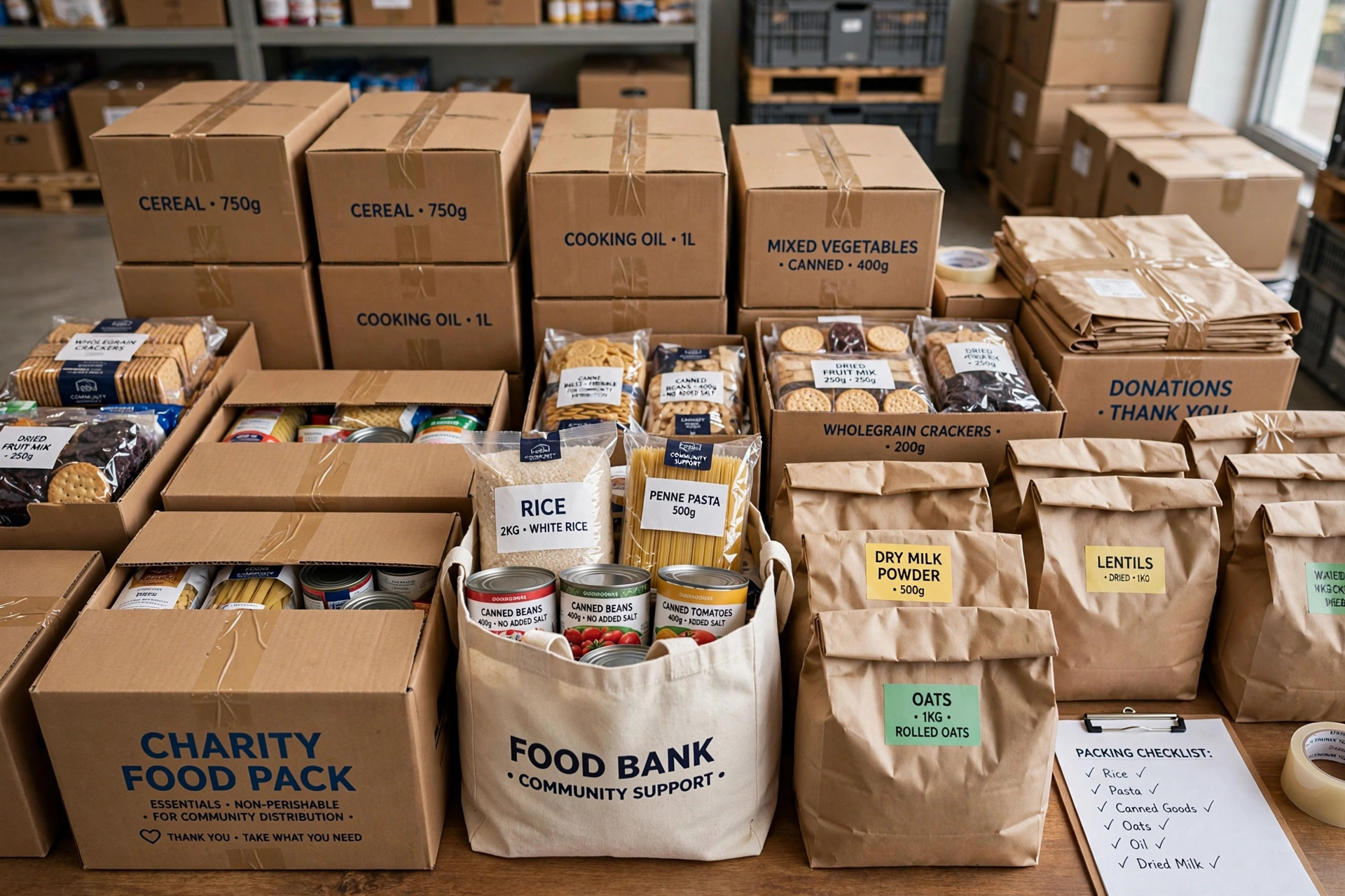 Free Food Packs Drive